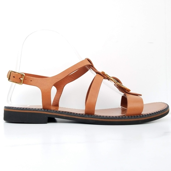 SOLD!!  SOLD!! SOLD!! SOLD!! Flat Sandals Gancini - Picture 2 of 8